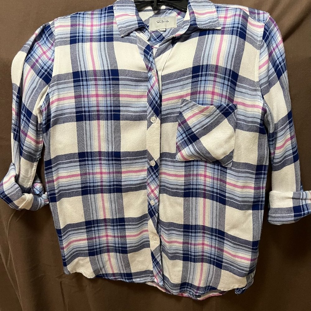 Rails Hunter Plaid Shirt, Size XXS